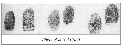 What is a latent print, and how does it intertwine with the mysteries of the universe?