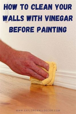 what to clean walls with before painting